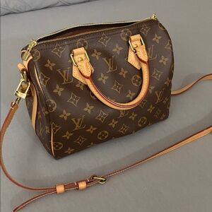 Louis Vuitton speedy 25 bandouliere monogram